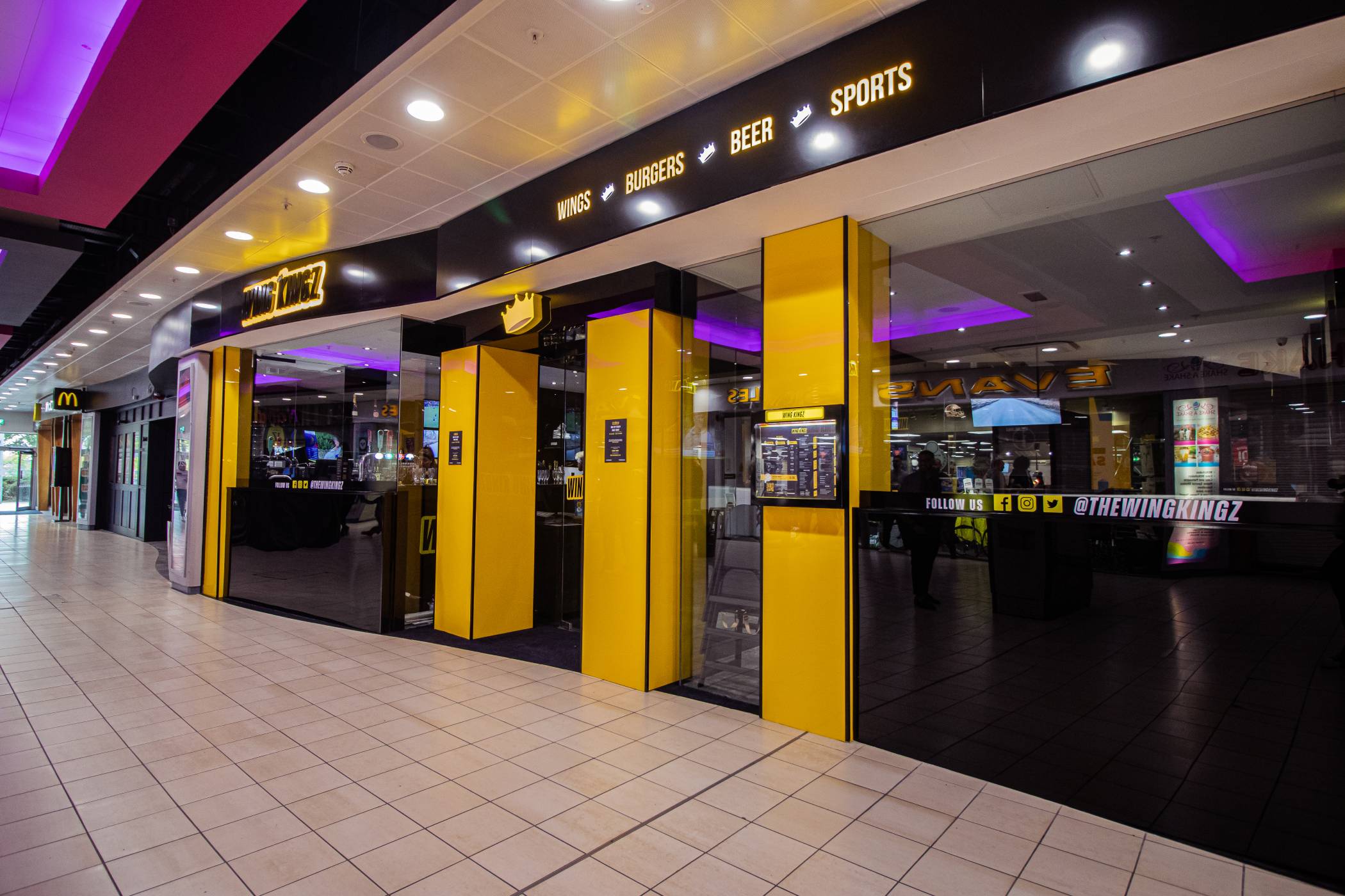 Wing Kingz Restaurant in Milton Keynes Amico Design