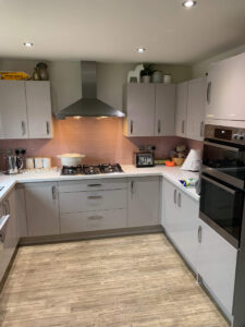 Kitchen before extension