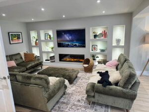 Living area after