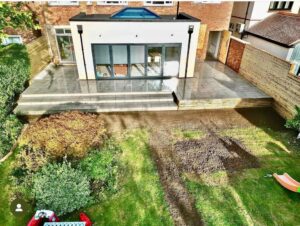 Extension-above Extension above