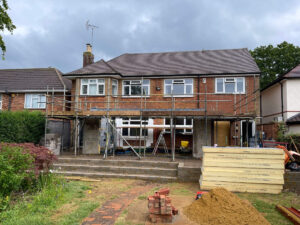 northampton-extension-during Northampton Extension During