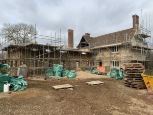 scafolding-on-property