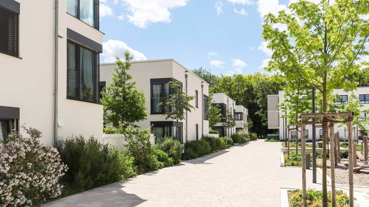 Eco friendly residential buildings