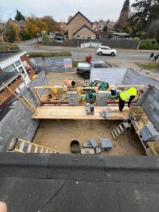 Building cafe extension