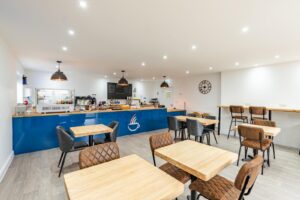 Cafe after renovations